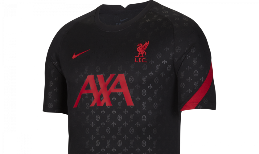 Maillot avant match Liverpool