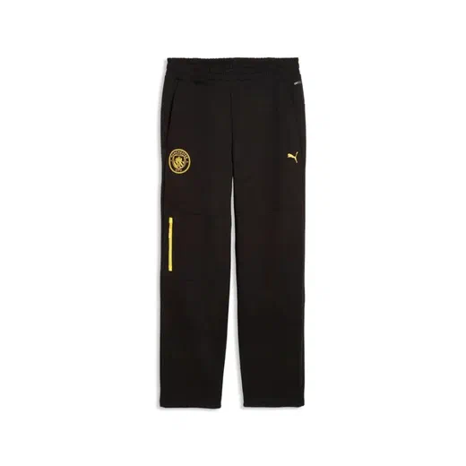 Pantalon survêtement Manchester City PumaTech noir jaune