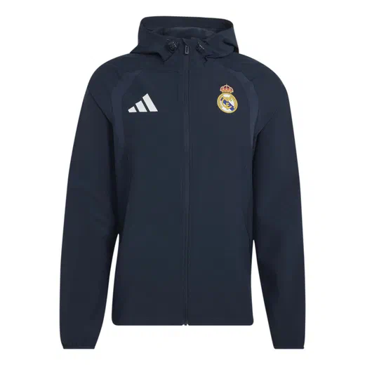 Coupe vent Real Madrid bleu
