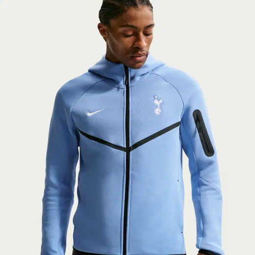 Veste survêtement Tottenham TechFleece bleu ciel