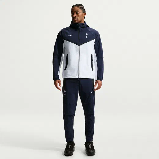 Veste survêtement Tottenham Tech Woven blanc bleu
