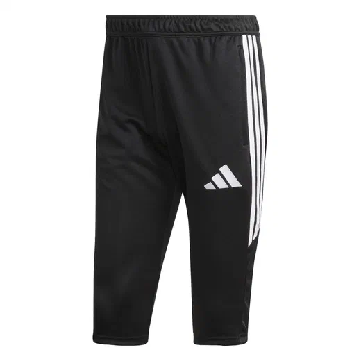 Pantalon survêtement 3/4 adidas Trio26 noir blanc