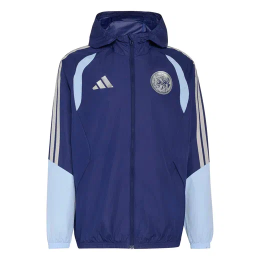 Veste imperméable Ajax Amsterdam bleu marine