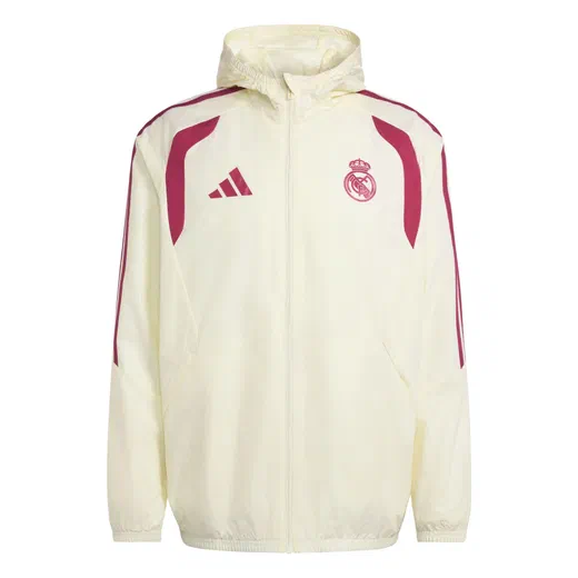 Veste imperméable Real Madrid ivoire